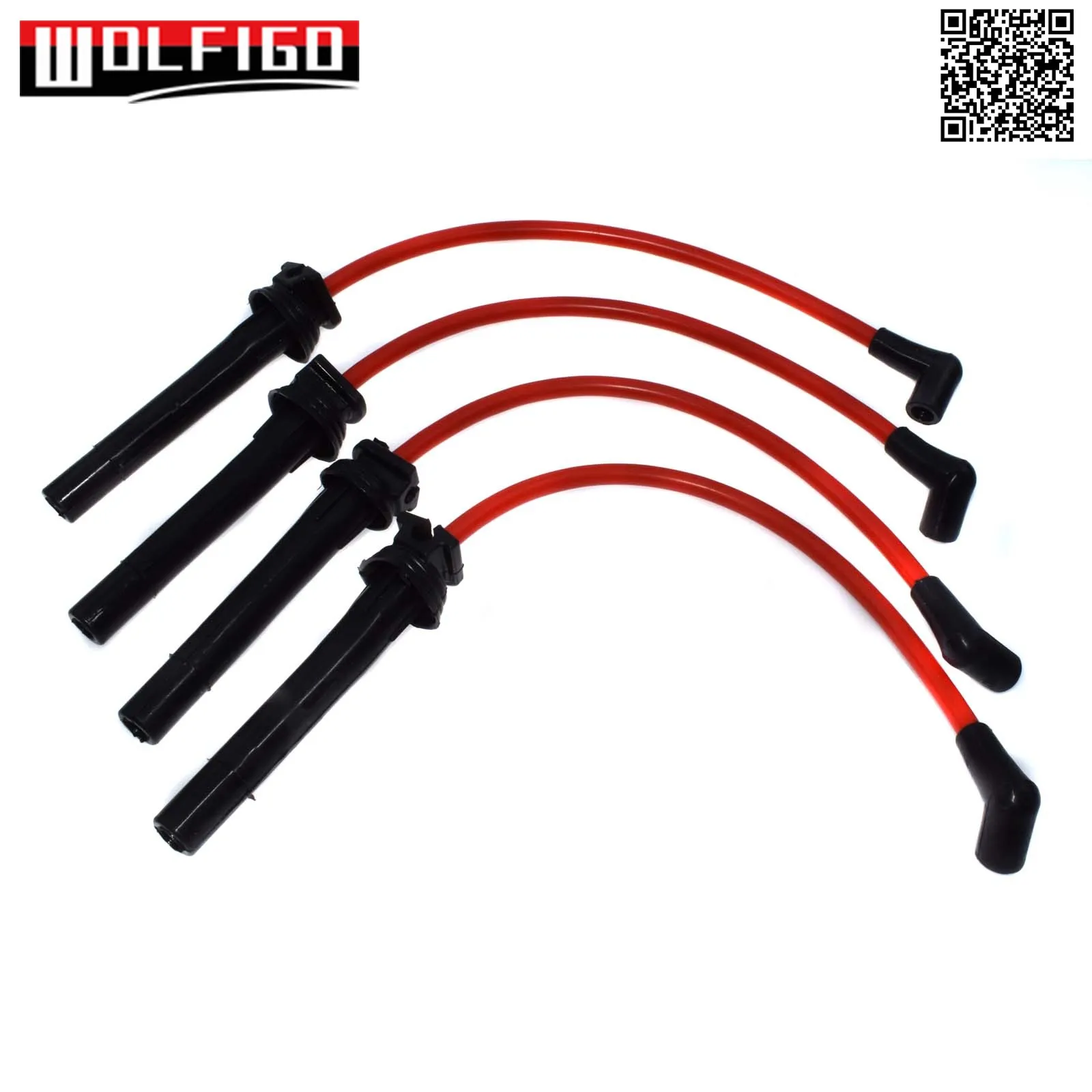 Ignition Cable Set 10MM For Mini Cooper R50 R53 R52 02-08 Spark Plug Wire