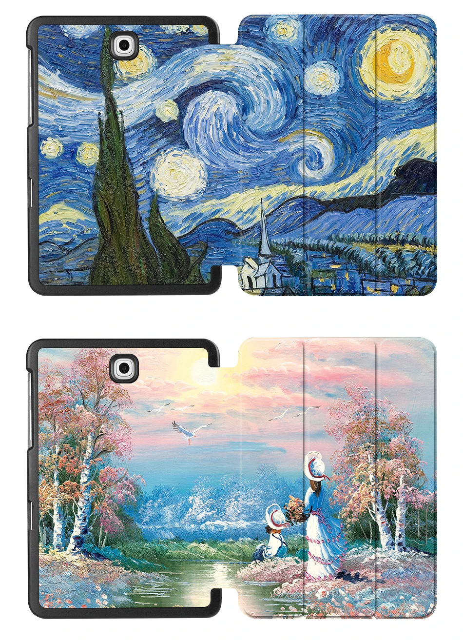 MTT чехол с масляным рисунком для samsung Galaxy Tab S2 8,0 ''SM-T710 T715 из искусственной кожи откидной смарт-чехол защитный чехол T713 T719