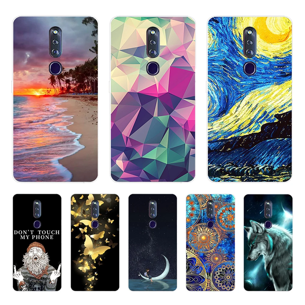 

For Coque Oppo F11 Pro Case Cover Soft TPU Silicone Phone Case For Oppo F11Pro Case Fundas Cartoon Capas For Oppo F11 Pro Cover
