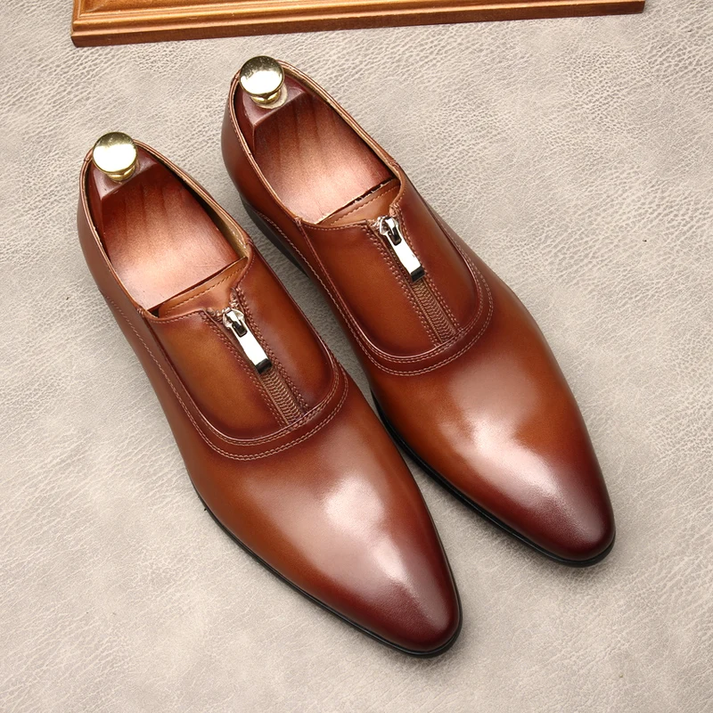 

Мужские классические туфли из натуральной кожи, большие размеры, европейский размер 46, черный/винно-красный/коричневый/кофейный цвет