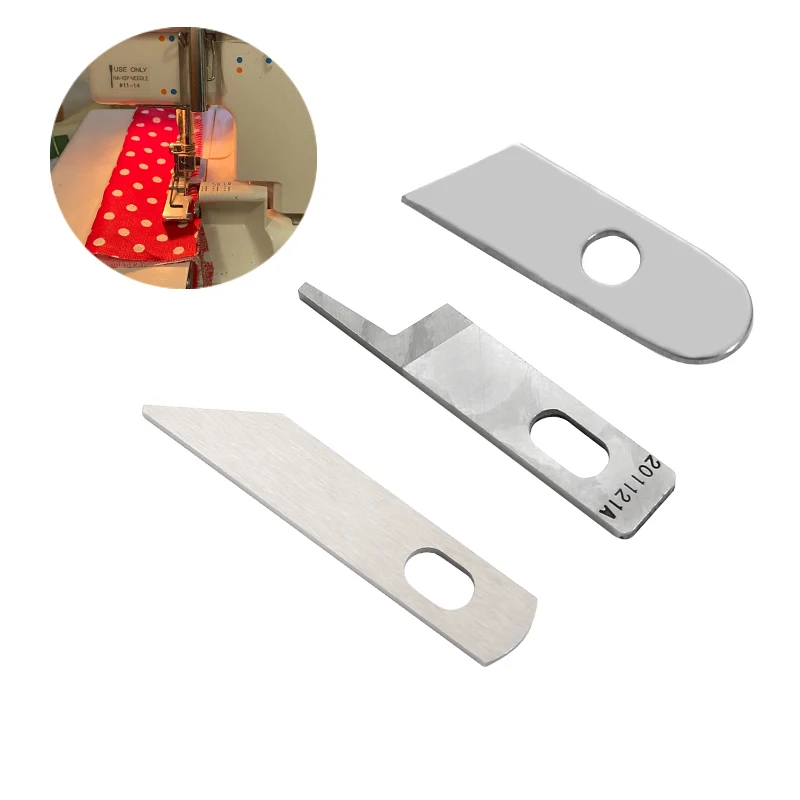 1PCS Overlock Machine Upper Blade Knife Will Fit Janome GEDP-201121A/X77683-001/GEDP-550449 BL400 Generic Part | Дом и сад