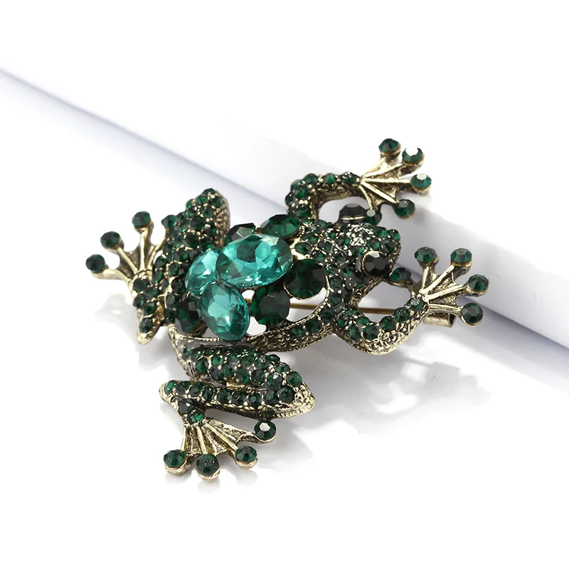 H350275X大牌水晶青蛙胸针 (17)