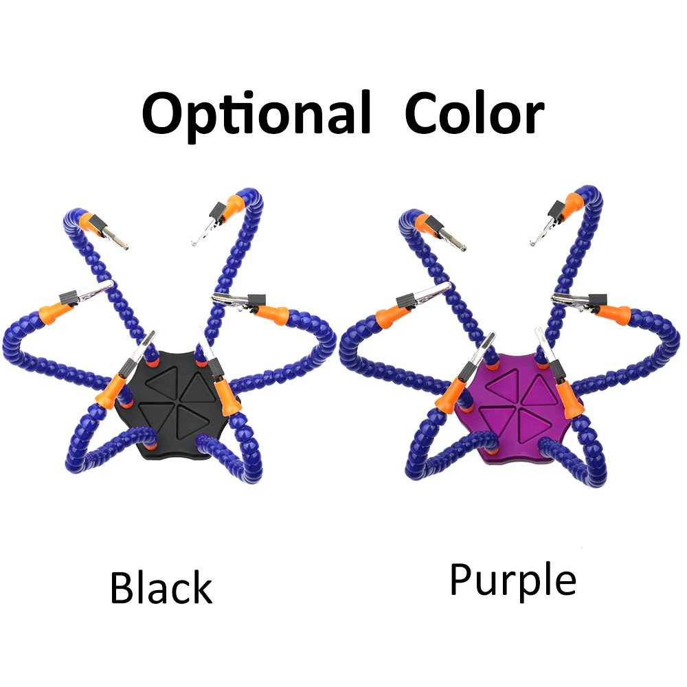 Многофункциональные ручные паяльники с 6 гибкими рукоятками для монтажной платы, вспомогательные инструменты для сварки