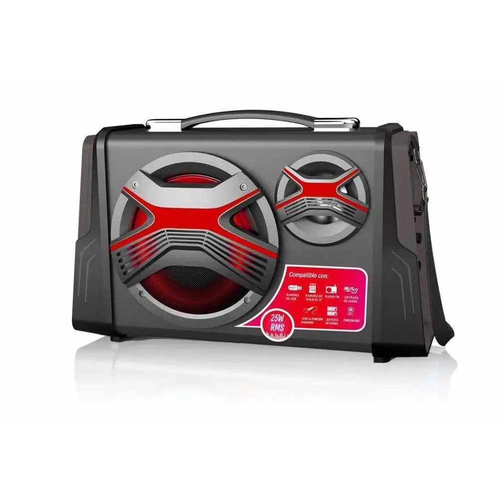 PORTABLE SPEAKER WITH KARAOKE BLUETOOTH USB SD RADIO SPEAKERS COLORS MICROFONO GTBT2 PORTABLE SPEAKER WITH KARAOKE BLUETOOTH USB SD RADIO SPEAKERS COLORS MICROFONO GTBT2