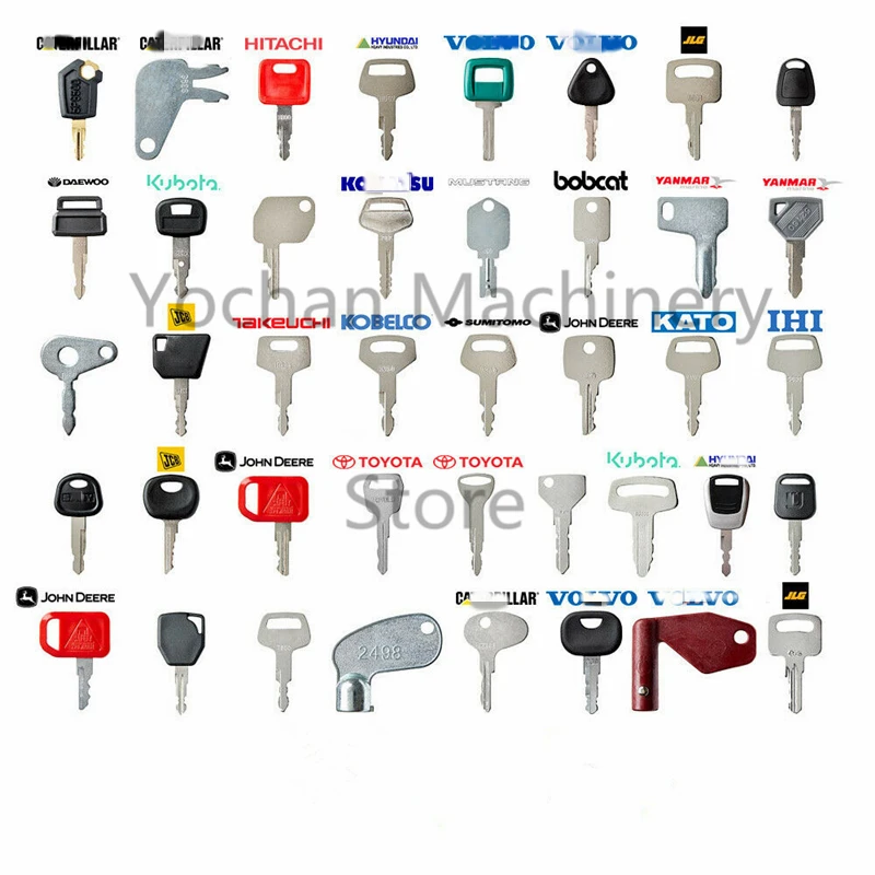 Set 41 chiavi per Caterpillar Volvo Komatsu Hitachi John Deere Bobcat per Yanmar Kubota Hyundai Chiave per escavatore Ultimate - He8dc829b91bc4028951ad23a8596ca5cJ