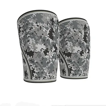 

Knee Sleeves (1 Pair) Support & Compression for Weightlifting, Powerlifting & CrossFit - 7mm Neoprene Sleeve for the Best Squats