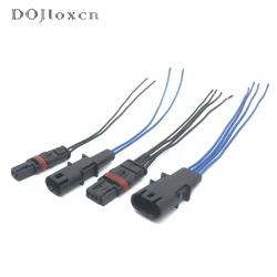 1/5/10 Pcs 2 4 Pin For Modified BMW Door Handle Black Connector Plug Rearview Mirror Heating Socket GT528i GT53 Wiring Harness