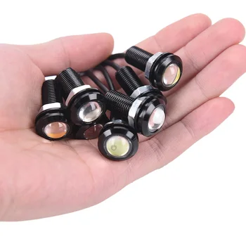 

New 1pcs 12V LED 18mm Eagle Eye Light High Power lamp Auto Fog bulb Backup DRL car styling Daytime Running Light parking lights