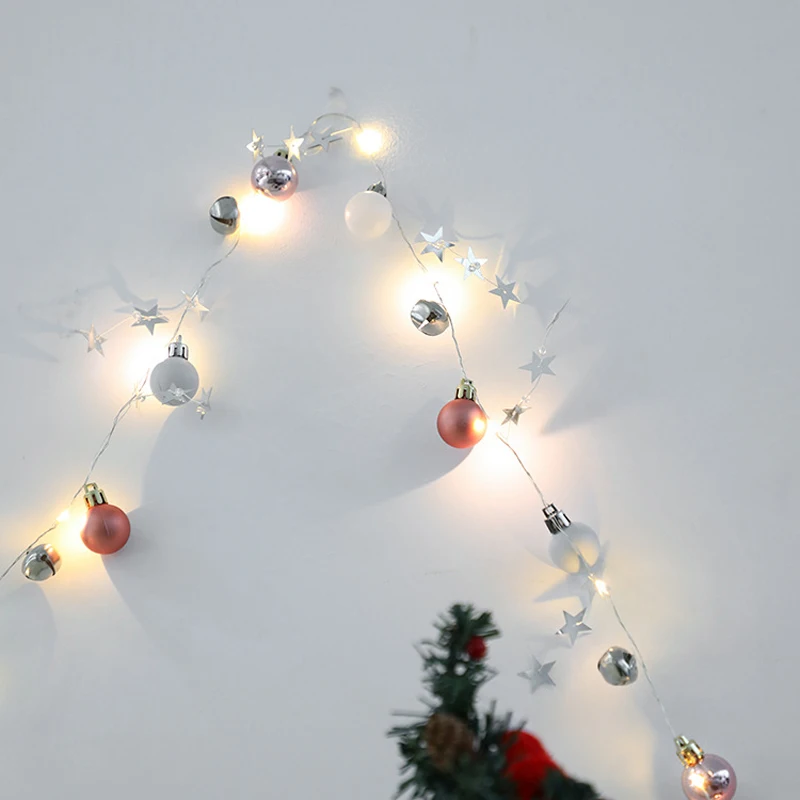 

Christmas LED String Light Battery Charging Holiday Fairy Twinkle Lights Indoor Wedding Party New Year Decorative Lighting