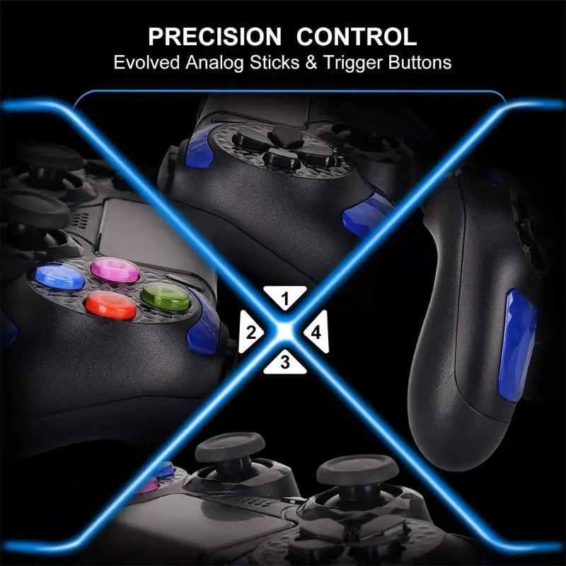 PS4 беспроводной геймпад Bluetooth беспроводной контроллер Джойстик для PS4/PS4 Pro/PS4 E65A