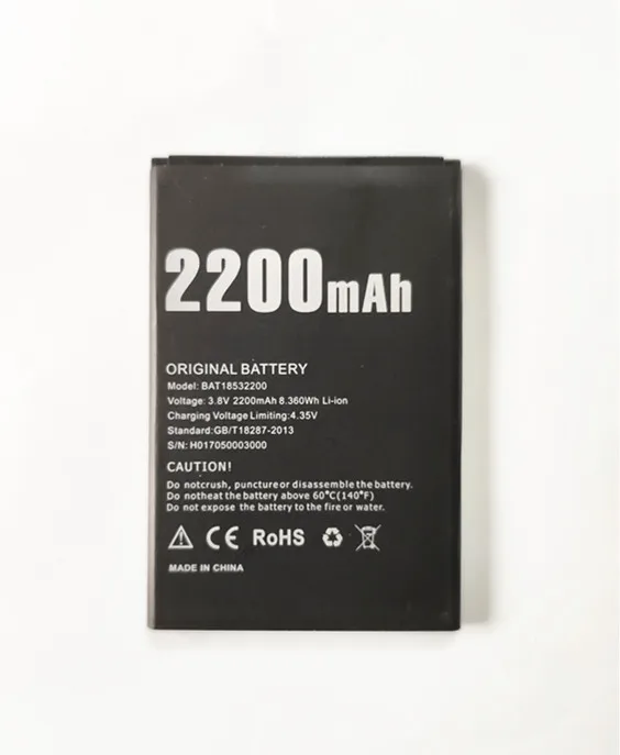 AZK 2200 мАч батарея Для Doogee X53 BAT18532200 батарея смартфона