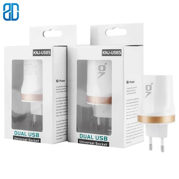 

EU Multi USB Wall Charger Portable 3 Port Charger Brick Travel Plug Cube Phone Charging iPhone X/ 8 Plus/ 8 iPad Samsung Galaxy