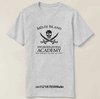 

Printed Men T Shirt Cotton Short Sleeve melee island monkey island swordfighting T-Shirt Women tshirt