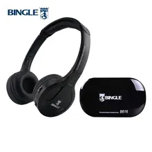 BINGLE B616 Многофункциональные Беспроводные стерео наушники на ухо гарнитура FM радио проводной передатчик для наушников для MP3 PC смартфонов