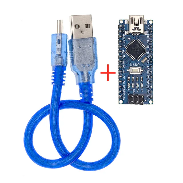 Комплект 4 Nano с Загрузчиком совместимый Nano 3,0 контроллер для arduino CH340 USB драйвер 16 МГц Nano v3.0 ATMEGA328P/168 P - Комплект: Комплект 4