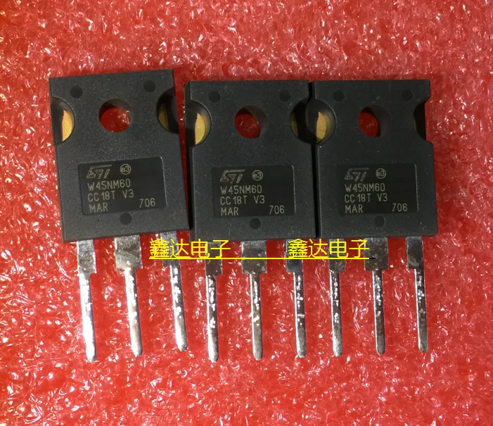 10 шт./лот STW45NM60 W45NM60 45A/650V TO247