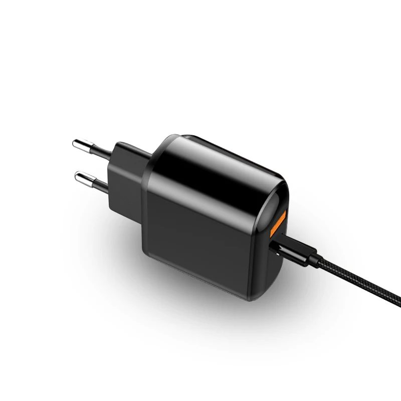 EU USB C настенное быстрое зарядное устройство для Xiaomi FC3.0 с двумя портами USB C цифровым дисплеем зарядное устройство адаптер питания со складной вилкой