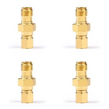 

Artudatech 4PCS SMA Female to SMC Female Connector WIFI Antenna Adapter Converter Coaxial