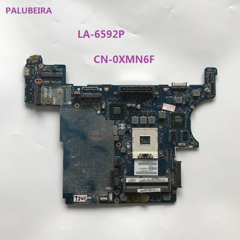 PALUBEIRA для DELL Latitude E6420 материнская плата для ноутбука LA-6592P XMN6F 0XMN6F CN-0XMN6F материнская плата DDR3 протестированная