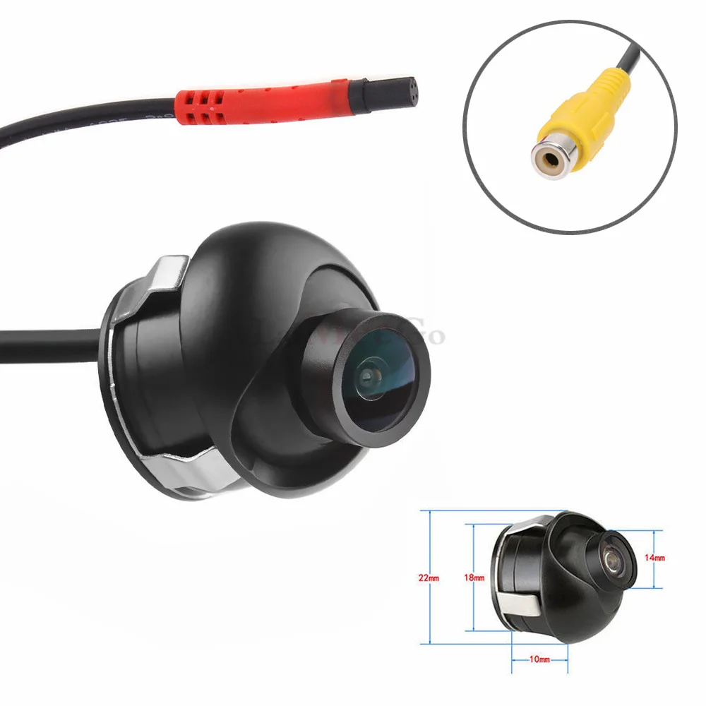Waterproof 360 Degree Rotatable HD Waterproof Car Reverse Parking Reversing Camera Rear View Cam Backup Night Vision (3)