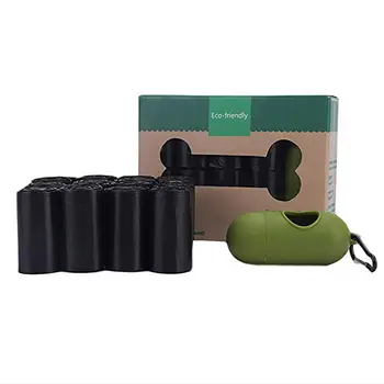 

Biodegradable Pet Waste Bags with Holder for Outdoor Pet Poop Supplies