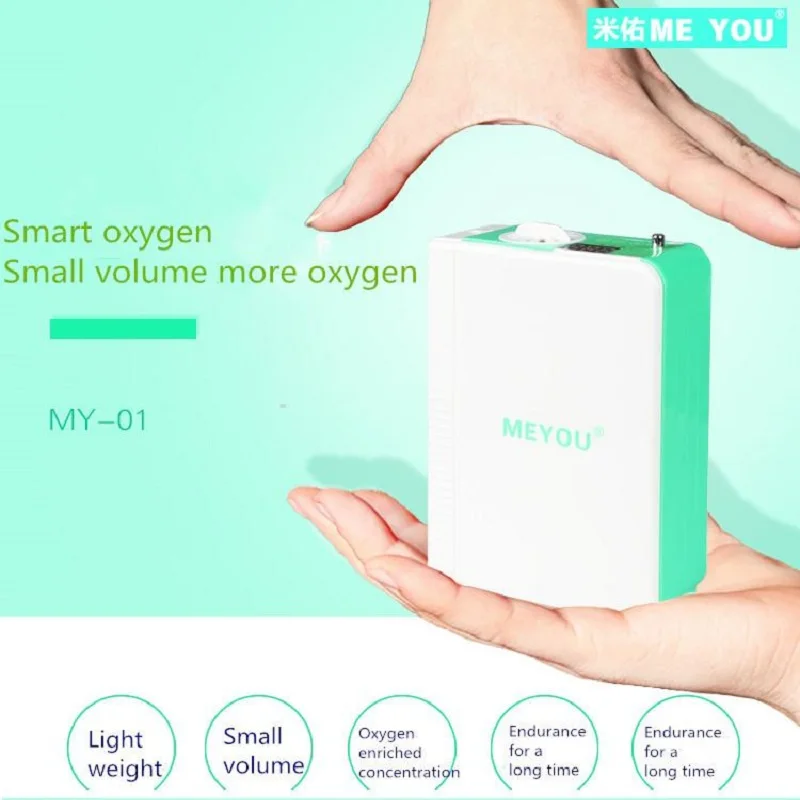  Portable Oxygen Concentrator with battery chargeable DC12V Travel Use O2 Generator For Outdoor Clim