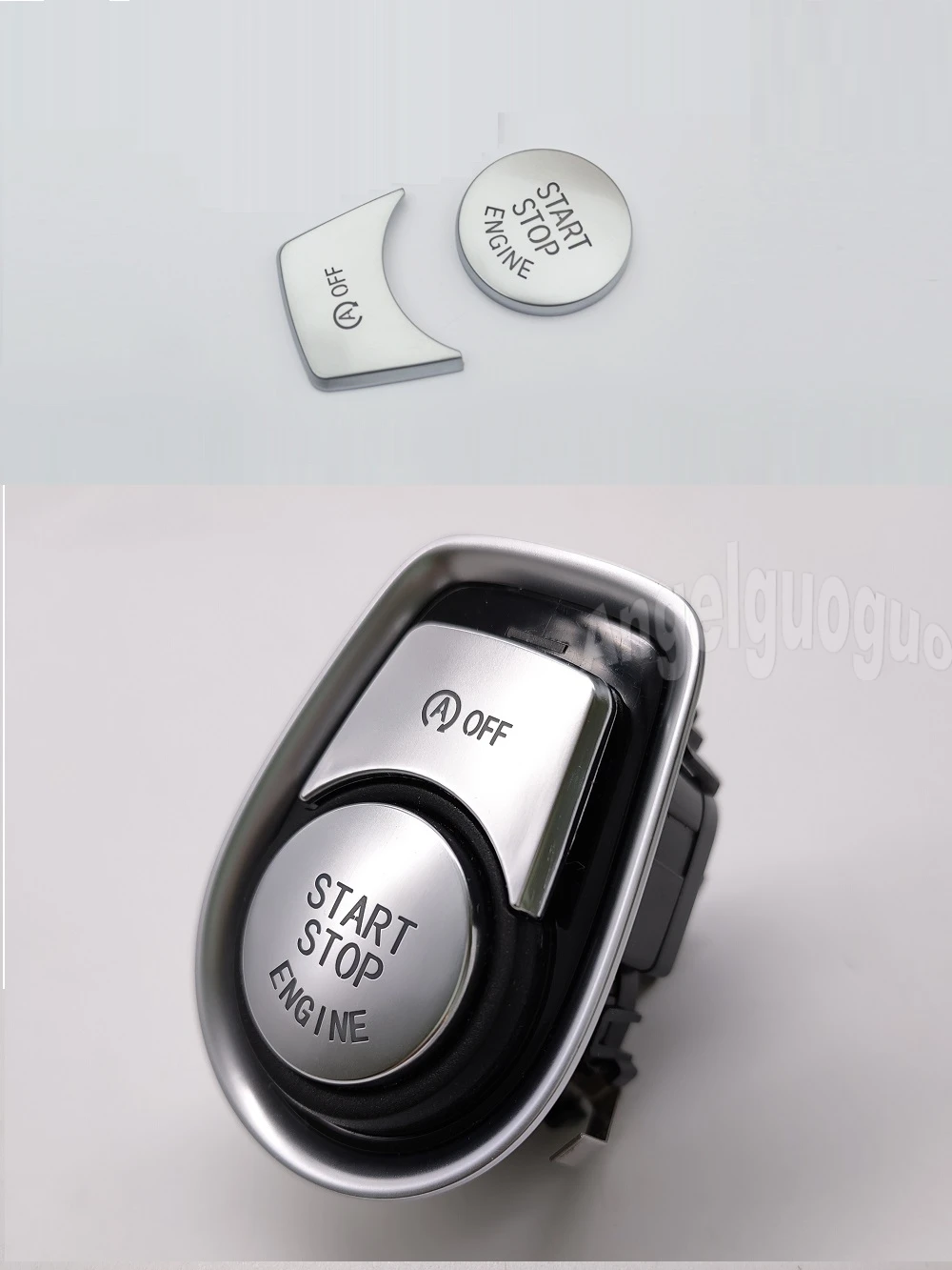 Car Engine Start Stop Ignition Key Ring Sticker for BMW 1 series F20 Sedan 2 series 3 series 4 series F30 F35 GT3