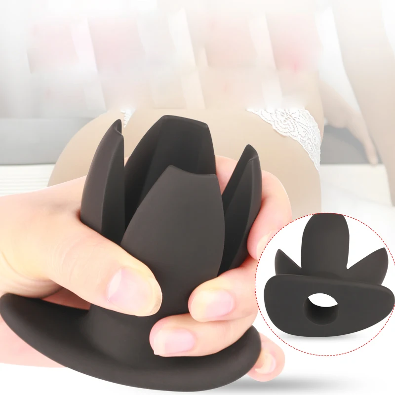 Modun силиконовые анус плагин ягодицы расширитель клизма Эспандер для очистки