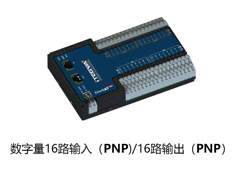 

ETHERCAT Communication Module IO Digital Quantity 16 Input (PNP)/16 Output (PNP)