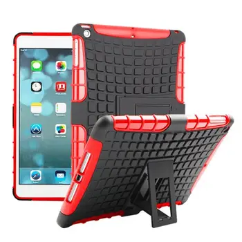 

Shockproof Heavy Duty Case For Apple ipad air A1474 A1475 A1476 Silicone Hard Protection Stand Case For ipad 5 Funda+Stylus Pen.