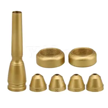 

6x Copper Material Trumpet Mouthpiece Replacement Parts 3C 2C 2B 3B