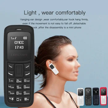 

BM30 Pocket Smallest GSM Mobile Phone Bluetooth Dial-Up Headset Dialer Cellphone Unique Design Small And Exquisite