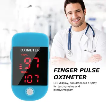 

1 Pcs Oximeter Finger Clip Digital Finger-Clip Pulse Oximeter Blood Oxygen Finger Portable Meter Health Oximeter