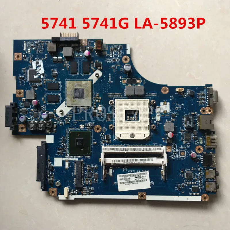 Для 5741 5741G материнская плата для ноутбука LA-5893P полностью протестирована