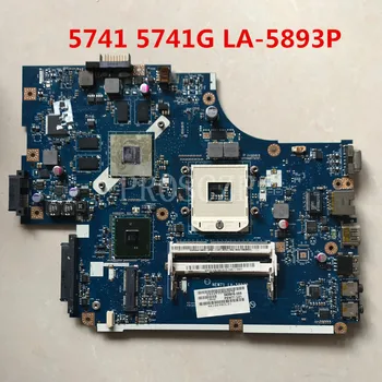 

Free shipping For 5741 5741G Laptop motherboard LA-5893P 100% full Tested