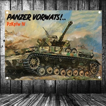 

WW2 GER Tank Panzer Military Victory Posters Senior Art Wall Art Home Decoration Flags & Banners Canvas Painting Wall Stickers