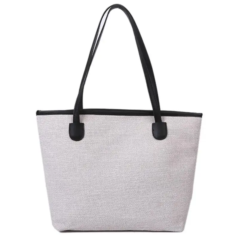 

Hot Sale Handbags Women Canvas Handbags Fashion Large Capacity Messenger Shoulder Bag Simple Tote for Hiking and Travel