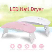 Портативный 6 Вт светодиодный мини в форме мыши УФ лампа Розовый Белый Портативный USB сушилка для гель-лака отверждения аппарат для маникюра инструменты для ногтей