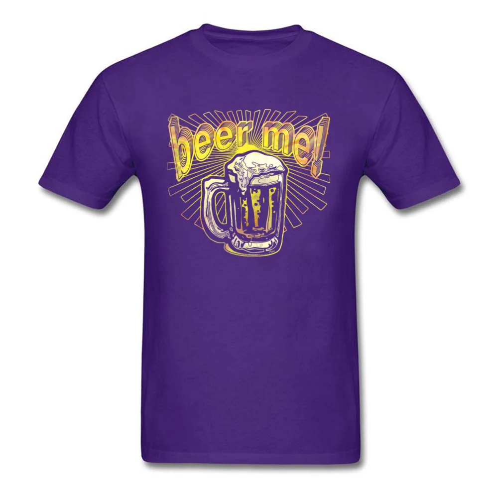 CustomNormal Short Sleeve Tops Shirt Summer Wholesale Crewneck All Cotton T Shirt Male T-Shirt Beer_Me_Tie_Dye_Pint_4444  Beer_Me_Tie_Dye_Pint_4444 purple