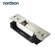 Nordson Original DC12V Stainless Steel Narrow Frame Fail Secure ANSI standard Heavy Duty Electric Strike Lock With Signal Output Nordson Original DC12V Stainless Steel Narrow Frame Fail Secure ANSI standard Heavy Duty Electric Strike Lock With Signal Output