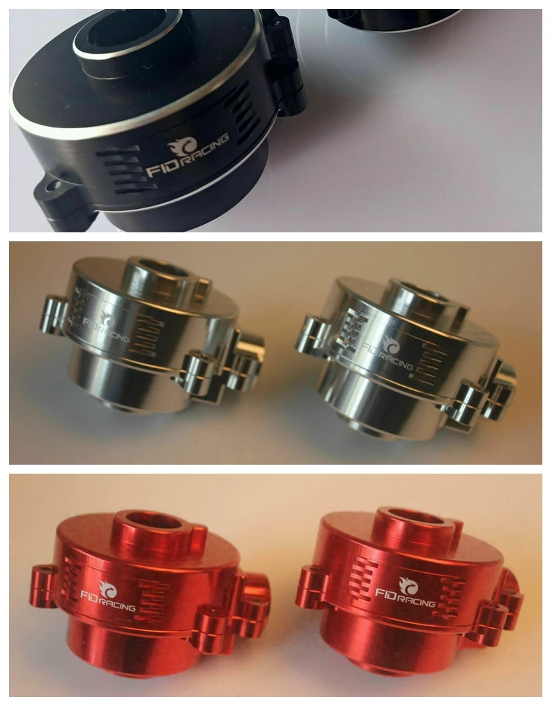 FID 레이싱 전방 및 후방 Velox 변속기 기어박스, 팀 LOSI DBXL XL 사막 버기 XL-e DBXL-e 1.0 2.0 1/5 스케일 RC카
