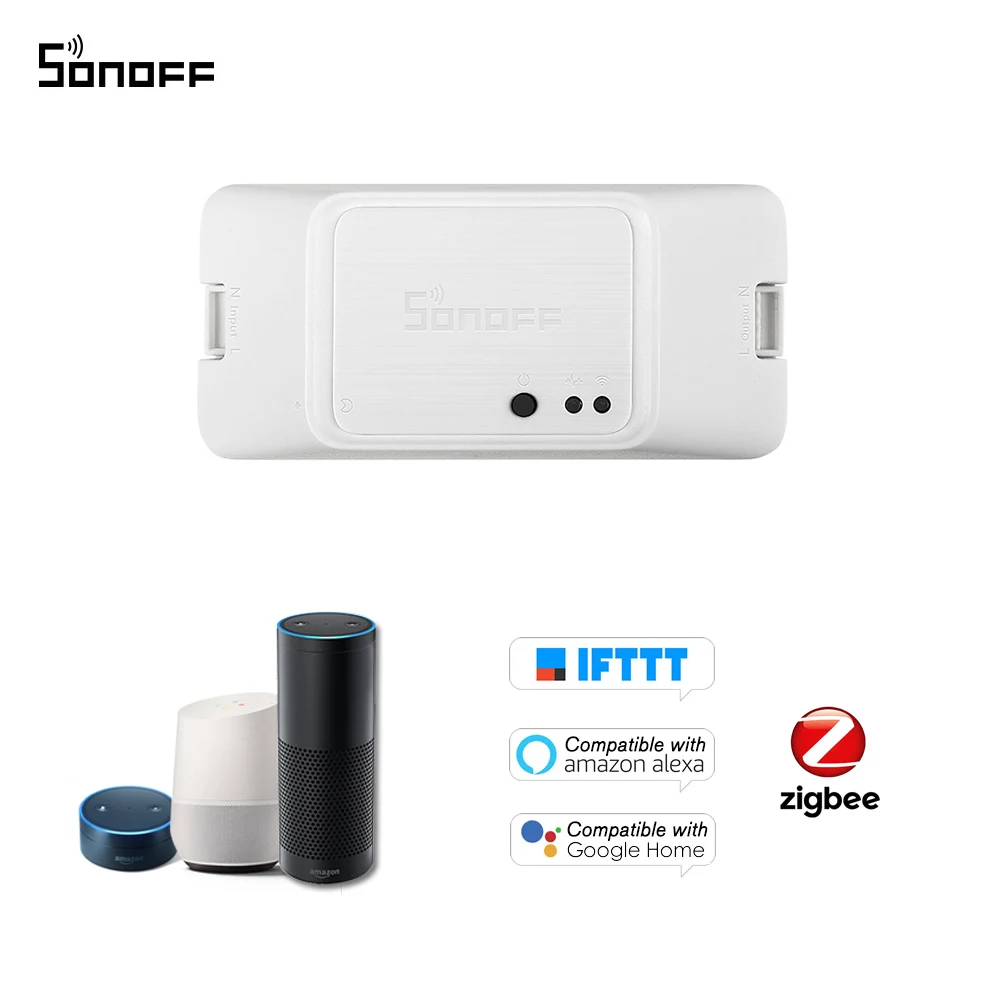 Умный переключатель SONOFF BASICZBR3 Zigbee DIY беспроводной модуль дистанционного