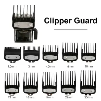 

10Pcs/Set Universal Hair Clipper Limit Comb Guide Barber Replacement Limit Comb Cutting Guide Combs Hairdressing Styling Tool