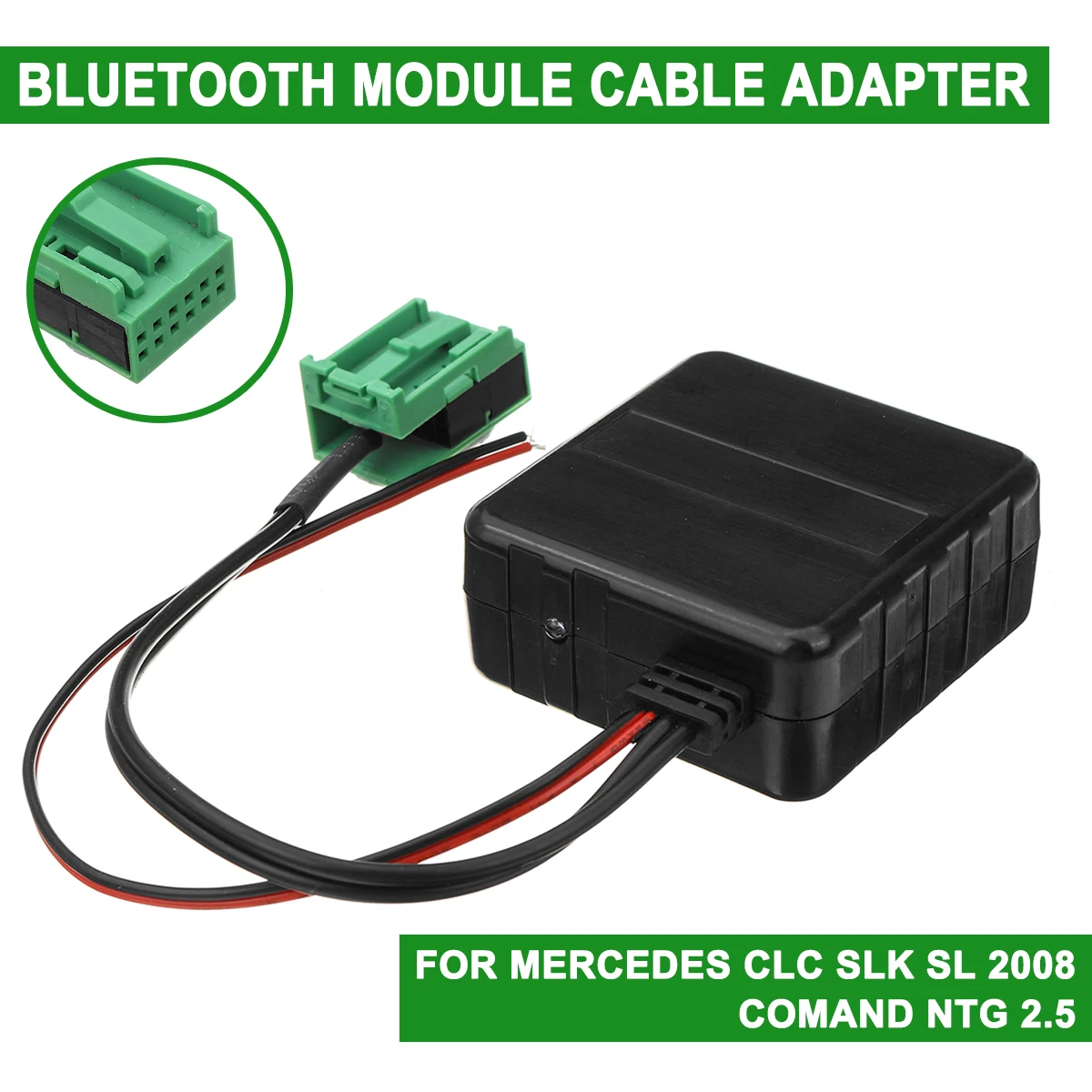 Автомобильный bluetooth модуль Aux приемник для Mercedes CLC SLK SL 2008 Comand NTG KROAK кабель адаптер радио медиа интерфейс