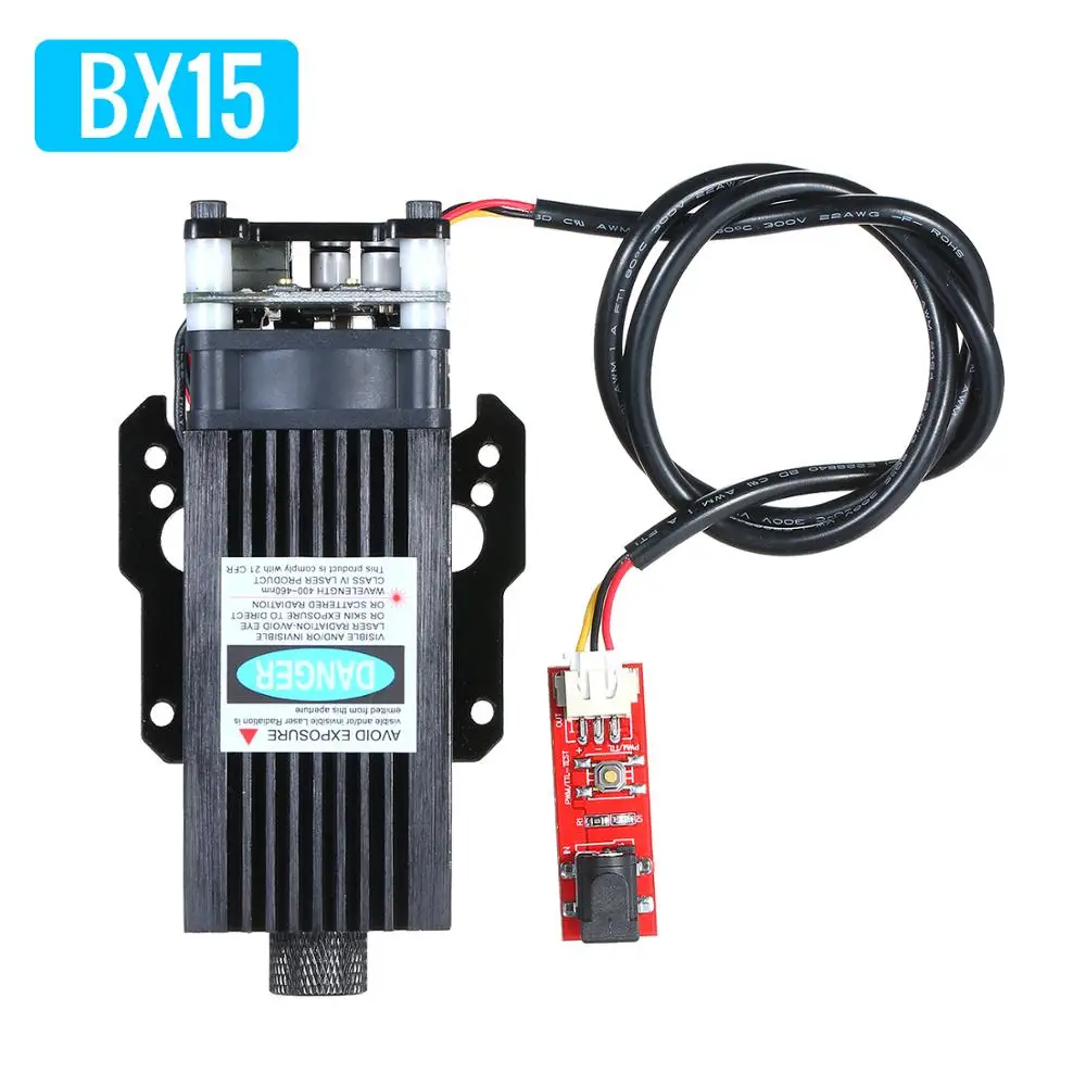 15W Engraving Head VG-L7 EUCNC Настольный лазерный гравер принтер домашнее Искусство ремесло DIY лазерная гравировка резак для дерева, пластика, бамбука, резины, кожи - Цвет: 15W Engraving Head