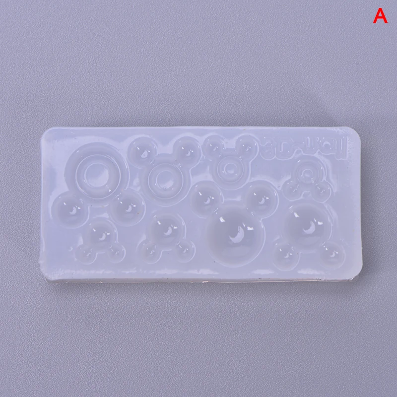 UV Resin Jewelry Liquid Silicone Mold Animal Rabbit Bear Heart Resin Mold For DIY Jewelry Nail Art Mold - Цвет: A