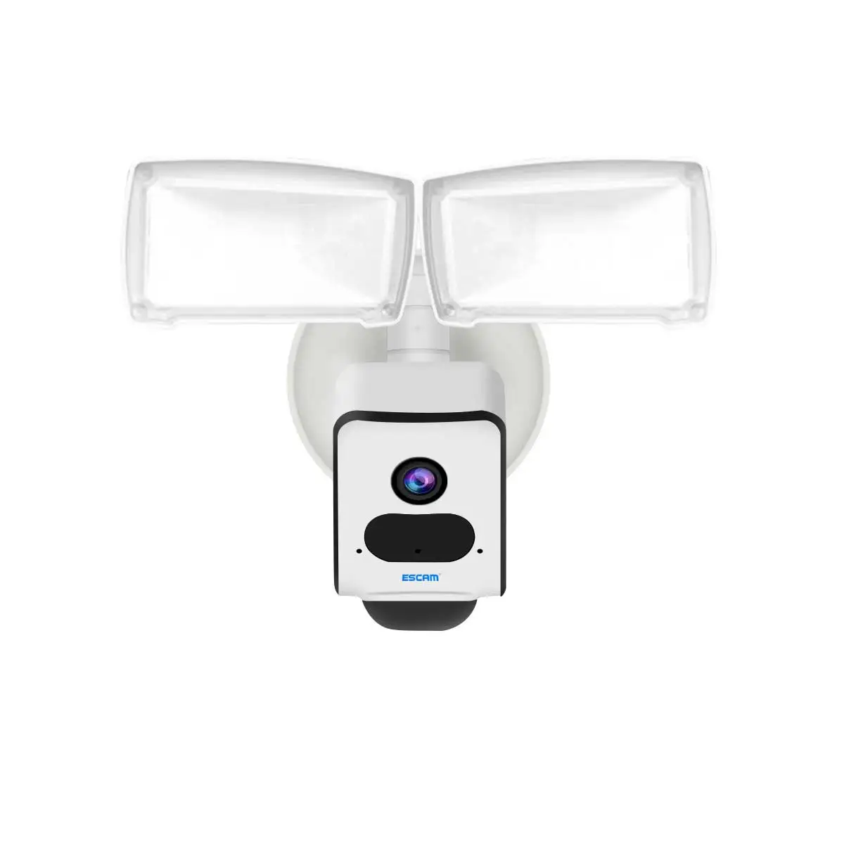 ESCAM QF612  3MP 1296P Flood Light Court Yard IP Camera AI Humanoid Sound&Light Alarm Speed Dome Camera PT Intercom Baby Monitor