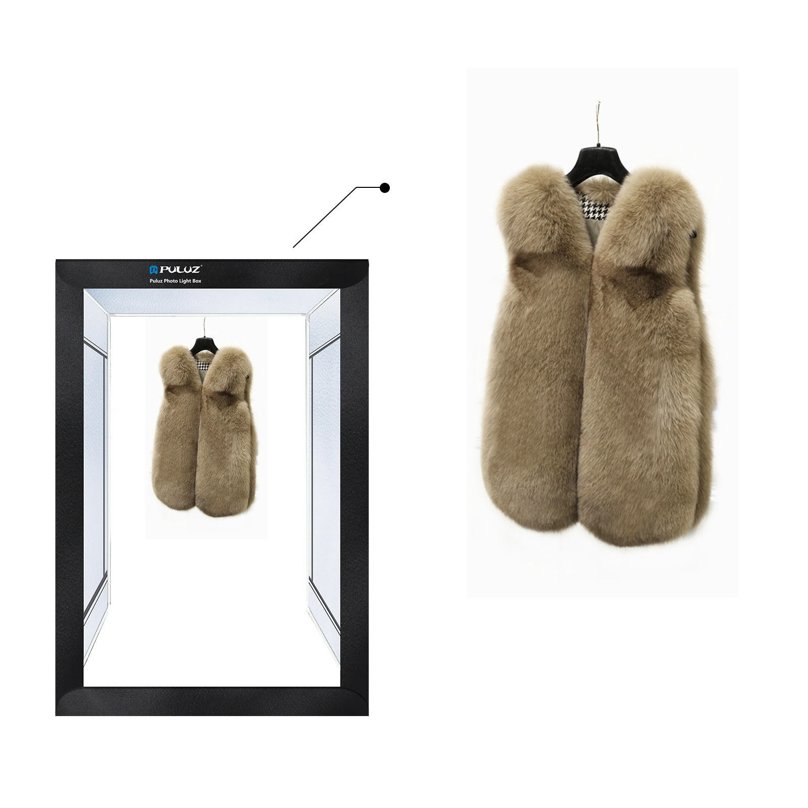 He8defec068af426184872f19b8132e71s Professional 200cm Photo Studio Box 6 LED Light Panels 240W 5500K Model Portrait Apparel Photo Lighting Shooting Tent Kit Mallzona