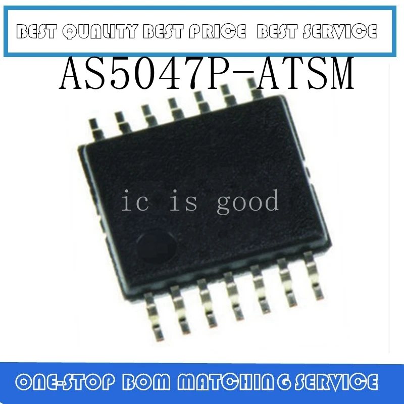2 шт. ~ 10 шт. AS5047P-ATSM TSSOP14 AS5047P оригинальными