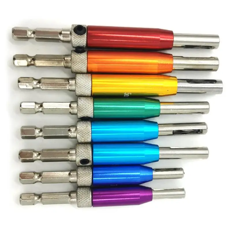 

Center Drill Bit Door Window Self Centering Hinge Tapper Core Drill Bit Set